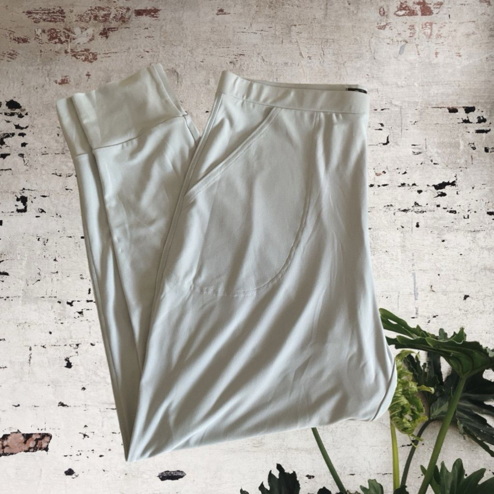 Sympli Gray Track Pants Relaxed Fit Lightweight
